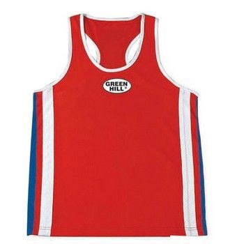 Майка боксерская OLIMPIC (красная, синяя)