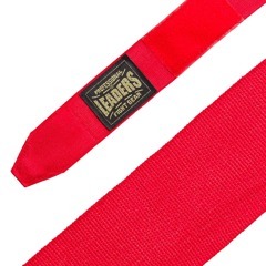 Бита бокс. LEADERS Semi elastic 3,5м красный (50% хлопок, 50% эластан)