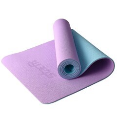 Коврик для фитнеса STARFIT 0,6 см 183x61 см фиолет/синий