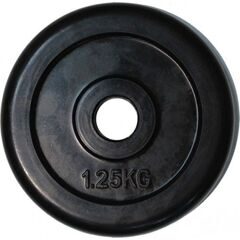 Диск обрезиненный черный "Classic" D-26, 1 кг
