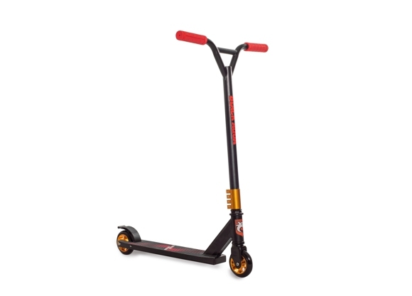 Самокат STUNT SCOOTER-4 черно-красный ST-4