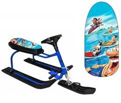 Снегокат 204 "Bike" Aqua