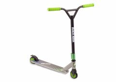 Самокат STUNT SCOOTER-3 черно-зеленый ST-3