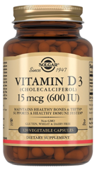 Vitamin D3 Solgar 120 капсул