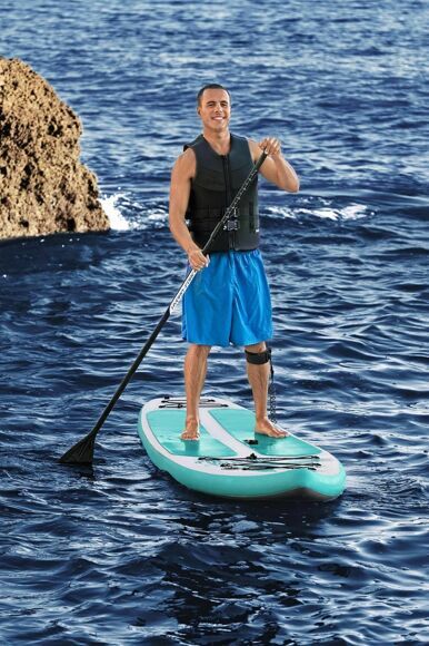SUP-доска для плав. Aqua Cruise 320*79*12см+4 акс до 110кг 65347