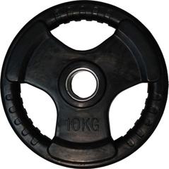 Диск обрезин.чёрный 3 ручки D-51мм HANDLE 10кг