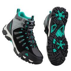 Ботинки Berger Highland BH24WB-02 Waterproof, черный/серый/мятный, женский, 36